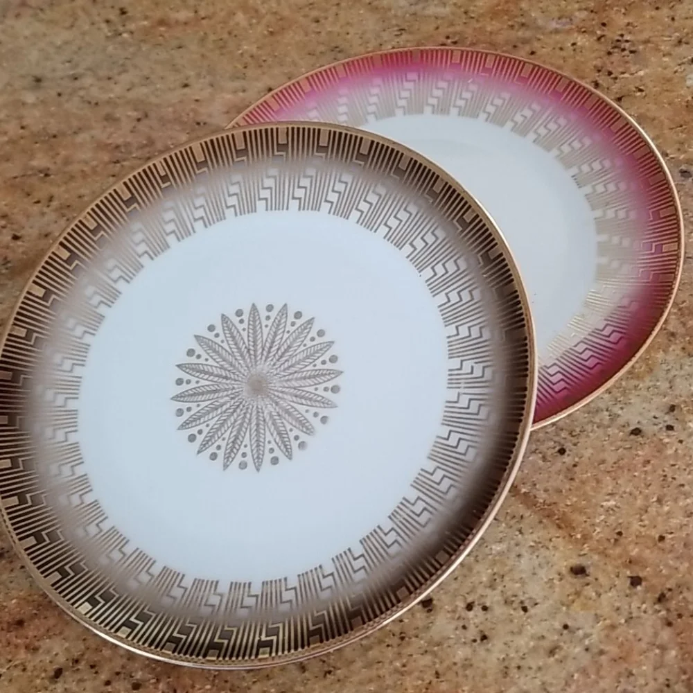 VTG Winterling Bavarian  Porcelain Dessert Plates